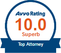 Avvo 10 Superb Attorney Rating